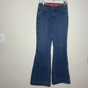 Felicity by Cookie Johnson Jeans Womens 27 Blue Bootcut‎ Flared Mid Rise